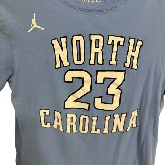 Nike Michael Jordan #23 North Carolina Tarheels Graphic T-Shirt Size Medium - Picture 5 of 6